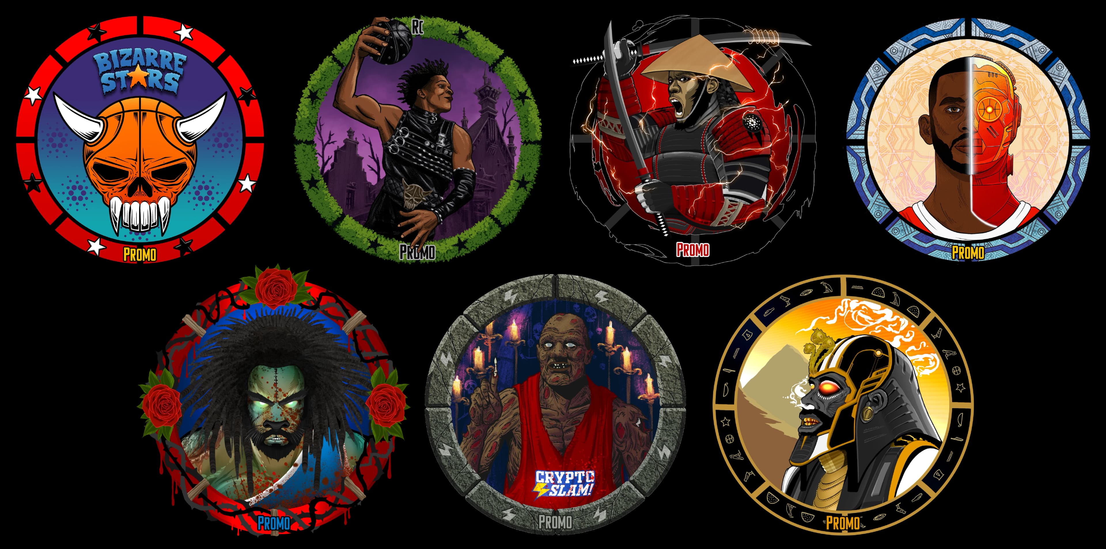 Bizarre Stars Series 1 Promos